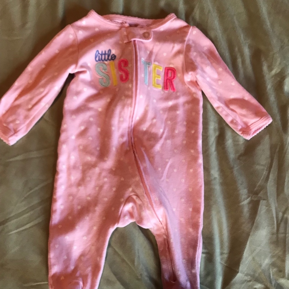 Pink Polka Dot little Sister Sleeper